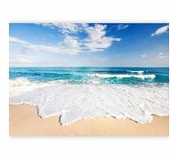 murando - Papier peint panoramique paysage 350x256 cm - Revêtement mural décoration pour chambre salon cuisine - Design unique et moderne - Bleu beige gris - c-B-0035-a-a
