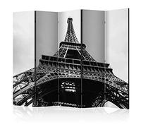 murando - Paravent intérieur Acoustique 225x172 cm - Séparateur de pièce avec Isolation phonique, Panneau insonorisant pour Bureau -Architecture France Paris Style Affiche Tour Eiffel n-A-0813-z-c