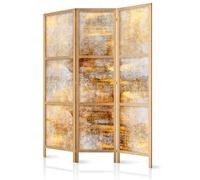 murando - Paravent Intérieur Japonais 135x172 cm - Séparateur de Pièce en Bois Naturel et Toile Imprimée - Cloison de Séparation pour Chambre à Coucher - f-A-0865-bh-b