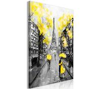 murando - Peinture acrylique Ville 40x60 cm - Effet texturé ou coup de pinceau - Décoration avec finition faite à la main - Salon chambre - Finition artisanale - Paris City romantique d-C-0100-b-b