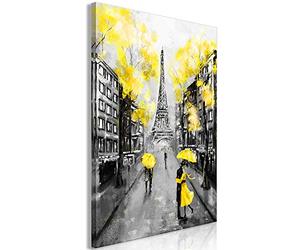 murando - Peinture acrylique Ville 40x60 cm - Effet texturé ou coup de pinceau - Décoration avec finition faite à la main - Salon chambre - Finition artisanale - Paris City romantique d-C-0100-b-b