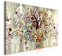 murando - Peinture acrylique Vintage 120x60 cm - Effet texturé ou coup de pinceau - Décoration avec finition faite à la main - Salon chambre - Gustav Klimt Arbre Reproduction l-A-0033-b-a