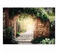 murando PREMIUM Papier peint 3D Effet 400x280 cm Décoration Murale XXL Poster Tableaux Muraux Tapisserie Photo Trompe l'oeil Nature Pergola f-B-0294-a-a