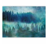 murando PREMIUM Papier peint Foret 100x70 cm Décoration Murale XXL Poster Tableaux Muraux Tapisserie Photo Trompe l'oeil Panorama Texture Arbres Paysage c-C-0457-a-a