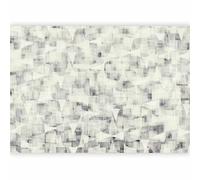 murando - PREMIUM Papier peint panoramique 300x210 cm - Revêtement mural chambre salon - Design décoration - Gris Crémeux, Gris Kaléidoscopiques, Formes Délicates De L'Abstraction a-C-10180-a-a