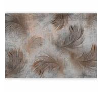 murando PREMIUM Papier peint Plume 450x315 cm Décoration Murale XXL Poster Tableaux Muraux Tapisserie Photo Trompe l'oeil Boho Abstrait Ornament Textur b-C-1029-a-a