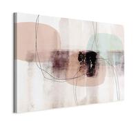 murando - Tableau Acoustique Abstrait 90x60 cm 1 Partie - Décoration Murale Anti-Bruit Isolation Phonique Bureau Chambre Panneau Insonorisant Impression sur Toile - Abstrait a-A-0759-b-a