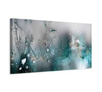 murando - Tableau Acoustique Nature 120x40 cm 1 Partie - Décoration Isolation Phonique Bureau Chambre Panneau Insonorisant Impression sur Toile - Artistique Fleur Nature Pissenlit b-C-0169-b-d