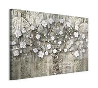 murando - Tableau Acoustique Nature 120x80 cm 1 Partie - Décoration Isolation Phonique Bureau Chambre Panneau Insonorisant Impression sur Toile - Abstraction d'arbre Gustav Klimt b-A-0805-b-a