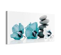 murando - Tableau Acoustique Nature 135x45 cm 1 Partie - Décoration Murale Anti-Bruit Isolation Phonique Bureau Chambre Panneau Insonorisant Impression sur Toile - Fleur Artistique b-C-0481-b-d