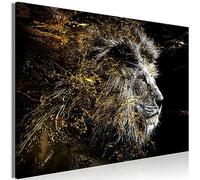 murando - Tableau en Verre Acrylique, Décoration Murale Lion 90x60 cm | 1 Pièce, 4 mm, Décoration Moderne Extérieure Jardin, Tableaux et Arts Décoratifs, Impression sur Verre, Panneau Mural