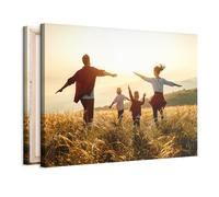 murando - Tableau photo personnalisé 120x80 cm - Téléchargez votre photo online - Impression sur toile pour la déco murale - Cadeau personnalisé unique pour toutes les occasions - Cadre en Bois