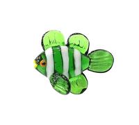 Murano Verre Clown Poisson Petite Statue Ornement Mignon Poisson Clown Miniature Figurine Aquarium Mer Animal Maison Salon Table Décor (Color : CY-546, Size : About 5x4cm)
