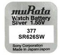 Murata 377 SR626SW Watch Battery Silver 1,55V LOT DE 10 PILES
