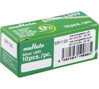 Murata Pile bouton 381 1.55 V 10 pc(s) 60 mAh oxyde dargent SR1120-PBWW