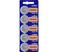 MURATA Pile Bouton Lithium CR 2025 CR2025-BEABAE 248411 160 mAh 3 V 5 pc(s)