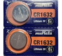 Murata Pile Bouton Lithium CR1632 3V 140 mAh (2 Piles)