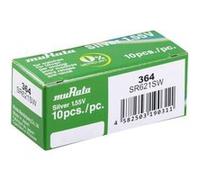 Murata Pile bouton SR621SW-PBWW (364) oxyde d'argent 1,55 V 18 mAh 0% mercure 10 pièces