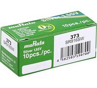 Murata SR916SW-PBWW Lot de 10 Piles Bouton 373 oxyde d'argent 30 mAh 1,55 V