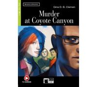 Murder at Coyote Canyon (B1.1) - D. Gina - Cideb Black Cat - Livre CD - Méthode de langue CD