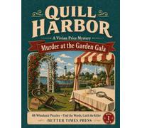 Murder at the Garden Gala: A Large Print Cozy Murder Mystery Word Search Puzzle Book - 48 Whodunits Where the Missing Suspect Is the Killer