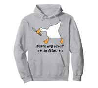 Murder Duck Goose Sarcastique drôle, la Paix n'a jamais été Une Option Sweat à Capuche