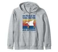 Murder Duck Peace n'a jamais été Une Option Duck with Knife Meme Sweat à Capuche