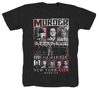 Murder Inc. Cosa Nostra le parrain Mafia Al Capone Mob Crime T-shirt shirt tee Noir Small