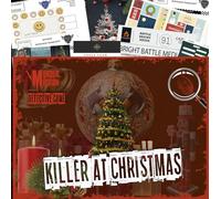 Murder Mission Killer At Christmas Mystery Detective Game - Dossier cryptique ouvert non résolu - Dîner, fêtes, groupes, couples ou joueurs solo