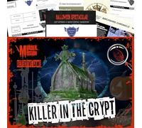 Murder Mission Killer In The Crypt Unsolved Mystery Detective Game - Open Cryptic Case File - Dîners groupes, couples ou joueurs solo