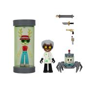 Murder Mystery 2 : Research Facility Game Pack - Deux Figurines d'action de 7,9 cm avec Capsule de Laboratoire Lumineuse, Accessoires et Code Article virtuel Exclusif