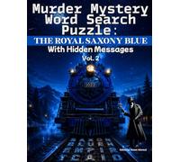 Murder Mystery Word Search Puzzle in spanish - The Royal Saxony Blue:: Unravel the Crime by Deciphering Hidden Messages in This Cozy Whodunnit Word Find (Spanish Edition)
