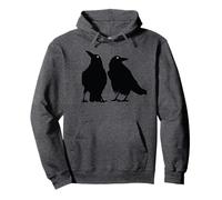 Murder of Crows - Oiseau drôle et Sarcastique - Raven & Amoureux des Corbeaux Sweat à Capuche