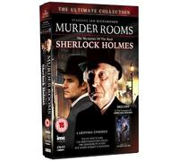 Murder Rooms Mysteries Real Patient's Eyes, Photographer's Chair, Kingdom Bones White Knight Stratagem-Starring Ian Richardson + in The Footsteps of Sherlock Holmes-Patrick Macnee [DVD] [Import]