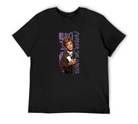Murder She Wrote Angela Landsbury Men's Cotton T-Shirt Black Shirt Top Tee M