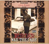 Murder was the case soundtrack CD