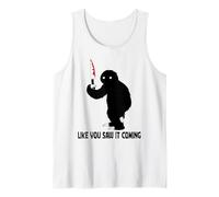 Murderous Sloth with Knife Halloween Gag Gift for Sloth Fans Débardeur