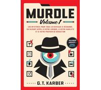 Murdle 100 mystères pour tous les niveaux à résoudre - G. T. Karber - Marabout - broché - Livre-jeu