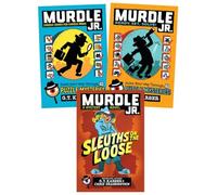 Murdle Jr. Puzzles Series 3-Book Bundle Set - Whodunit Logic Mysteries for Kids - Curious Crimes for Curious Minds, Ready Set Solve, Sleuths on the Loose