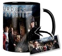 Murdoch Mysteries Yannick Bisson Helene Joy Tasse Ceramique Intérieure et Poignée Noire Mug