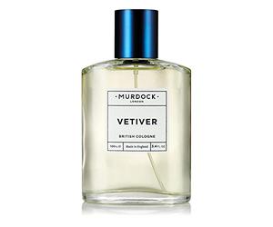 Murdock London Cologne vétiver | Terreuse, rafraîchissante, aventureuse | Citrus et lavande avec finition à base de plantes | 100 ml