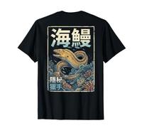 Murène Art Japonais Plongée en Aquarium (on Back) T-Shirt