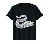 Murène Illustration T-Shirt Graphique avec Valeur