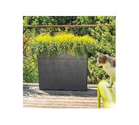 Muret Haut Like R - Hauteur 78 Cm - Anthracite - Deroma Gris