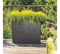 DEROMA Muret haut LIKE R - 78x29,5 cm H65 cm - Anthracite