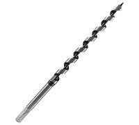 Muretnze Foret hélicoïdal de 30,5 cm de long de 1,4 cm de diamètre avec tige hexagonale de 9,5 mm pour bois, forets extra longs pour bois tendre et dur, plastique, cloison sèche.