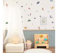 Murgall Autocollant mural bébés dinosaures 55 x 145 cm 1 feuille