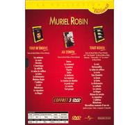 Muriel Robin – Coffret 3 DVD – À l'Olympia / Au Zénith / Tout Robin au Casino de Paris