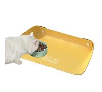 Mûrier d'alimentation anti-éclaboussure - Phatemat de salle à manger pour animaux de compagnie sans glissement, tapis de nourriture pour chat pour chien | imperméable lavable réutilisable