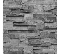 UGÉPA Papier peint Pierre de parement – Gris